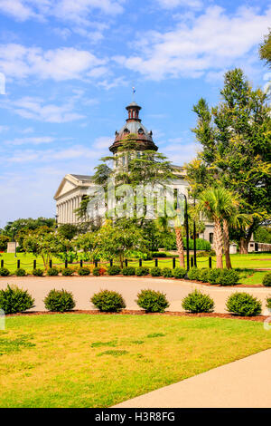 La Caroline du Sud à Columbia State Capitol building. Construit en 1855 dans le style néo-grec. Banque D'Images