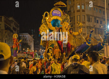 Ganesha Chaturthi festival hindou Banque D'Images