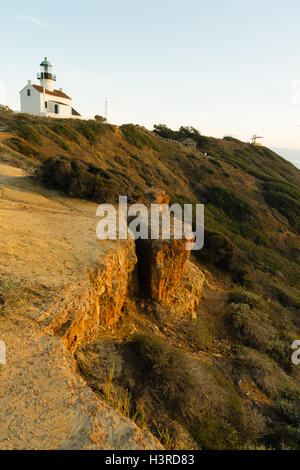 Le phare de Point Loma Cabrillo National Monument Côte du Pacifique Banque D'Images