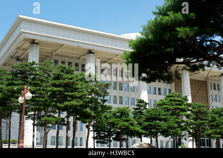 Assemblée générale du gouvernement à Séoul en Corée du Sud en été Banque D'Images