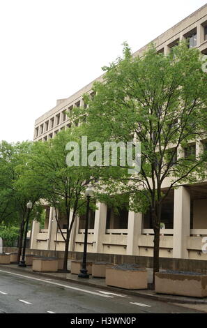 Extérieur de la Federal Bureau of Investigation à Washington D.C. en date du 21e siècle Banque D'Images