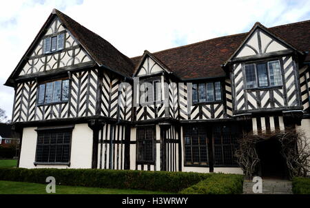 Blakesley Hall est un hôtel de style Tudor sur Blakesley Road, Yardley, Birmingham, Angleterre. Il date de 1590 Banque D'Images