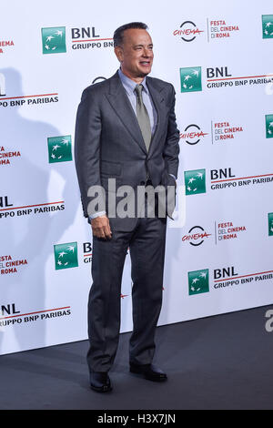 Rome, Italie. 13 octobre, 2016. Tom Hanks assiste à une séance de photos durant le 11e Festival du Film de Rome à l'Auditorium Parco della Musica, Rome, Italie le 13 octobre 2016. Photo par Giuseppe Maffia / Alamy Live News Banque D'Images