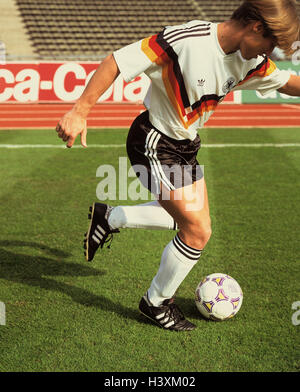 Joueur de football, football jersey, lancement de l'équipe nationale allemande, football, sport, sport, sport d'équipe ball, terrain de football, le joueur Banque D'Images