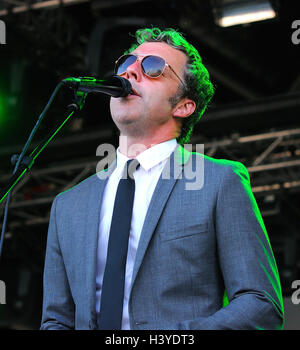 BARCELONA - 31 MAI : Baxter Dury, chanteur et auteur-compositeur, effectue à San Miguel Primavera Sound Festival. Banque D'Images