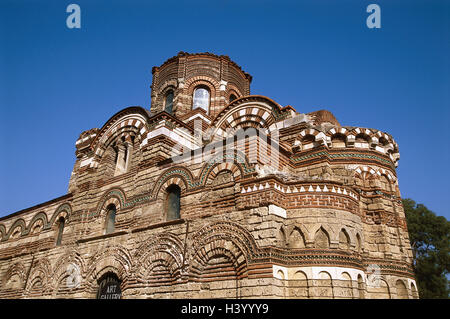 La Bulgarie, Nessebar, église Pantokrator, détail, au Sud-Est, Europe, Nesebar, église, structure, style architectural, byzantine, l'architecture, de la culture, de l'endroit d'intérêt Banque D'Images