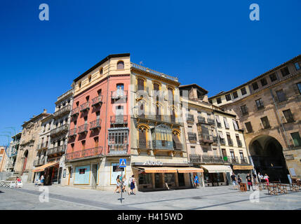 Plaza del Poeta Iglesias à côté de la Plaza Mayor dans le centre de Salamanque, Espagne Banque D'Images