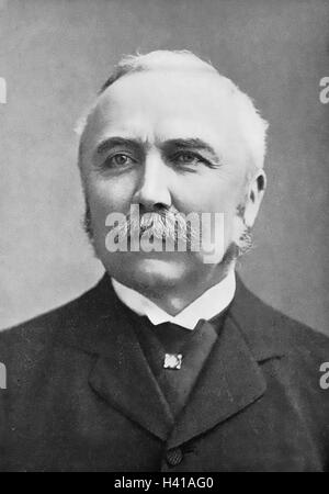 HENRY Campbell Bannerman (1836-1908), homme politique français et anglais Premier ministre 1905-1908 Banque D'Images