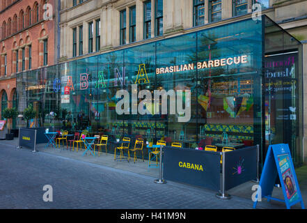 Cabana Brasilian Barbecue Restaurant Manchester Banque D'Images