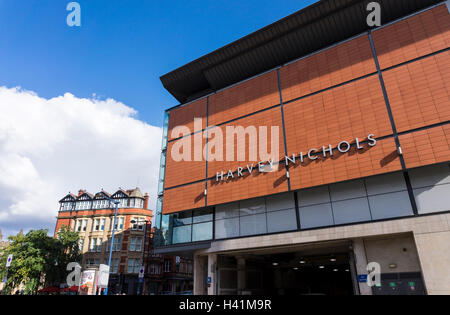 Grand magasin Harvey Nichols de Manchester Banque D'Images