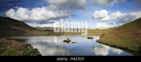 Easdale Tarn, Lake District, Cumbria, England, UK, Banque D'Images