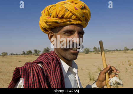 L'Inde, Rajasthan, Jodhpur, Indienne, portrait,