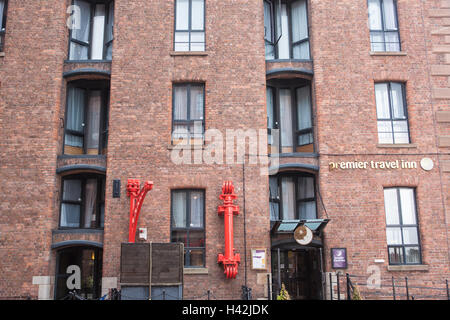 Le Beatles Story à l'Albert Dock, le centre-ville de Liverpool, Merseyside, Angleterre, Europe. Banque D'Images