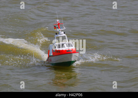 Maquette de bateau de sauvetage DGZRS, cruiser, Banque D'Images