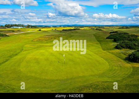 Les Verts de St Andrews Links Golf Course, St Andrews, Fife, Scotland, United Kingdom Banque D'Images