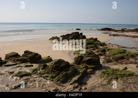 Côte de la bile, de la plage, sur la Costa Calma, à Fuerteventura Banque D'Images