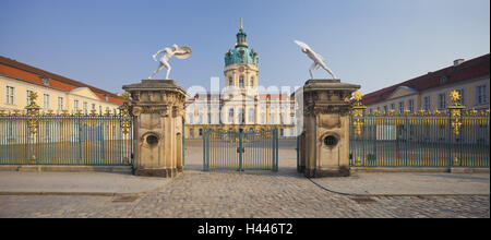 Allemagne, Berlin, château de Charlottenburg, entrée privée, Banque D'Images