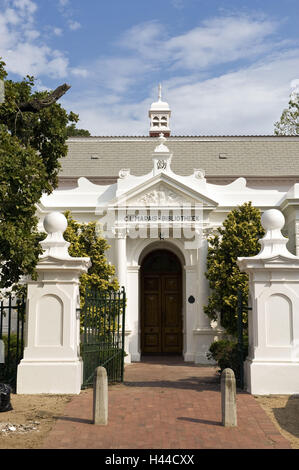 L'Afrique du Sud, l'ouest, cap, Stellenbosch, université, campus, Banque D'Images