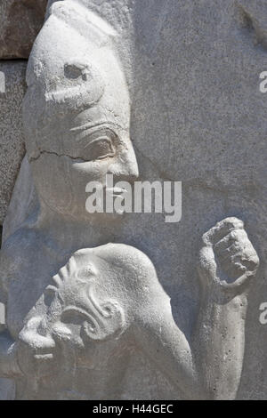 La Turquie, la mer Noire, d'excavation, ruine, soulagement, détail, Banque D'Images