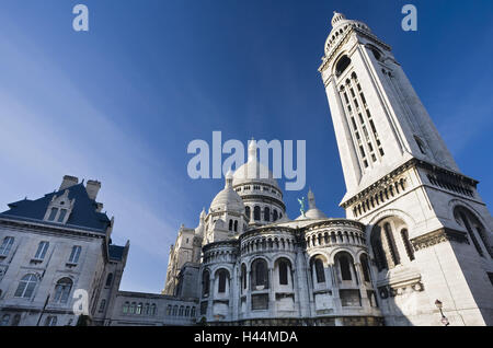 France, Paris, Montmartre, Sacré-Coeur, détail, Banque D'Images