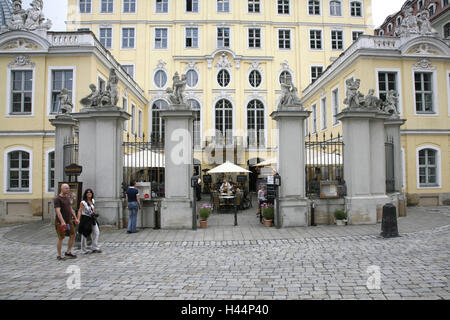 Allemagne, Saxe, Dresde, nouveau marché, Coselpalais, café, Grand Café, restaurant, Banque D'Images