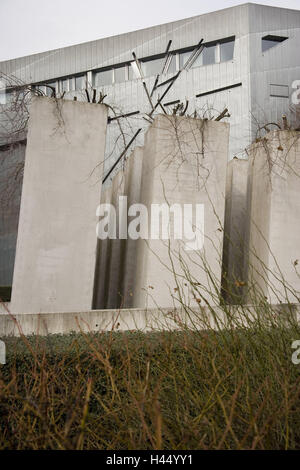 Allemagne, Berlin, Kreuzberg, Musée Juif, façade, détail, Banque D'Images