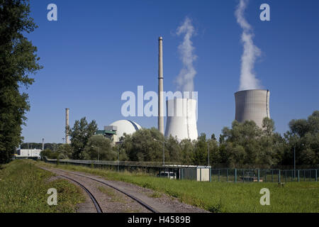 Allemagne, Baden Württemberg, centrale nucléaire, Philipps, château Banque D'Images