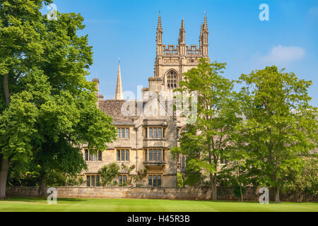 Merton College. Oxford, Angleterre Banque D'Images