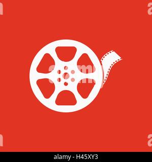 L'icône vidéo. Film symbole. Télévision Illustration de Vecteur