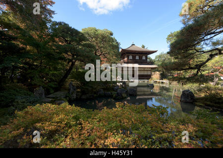 Kyoto, Japon - Nov 11, 2015 : Ginkakuji Temple et Garden Kyoto, au Japon. Banque D'Images