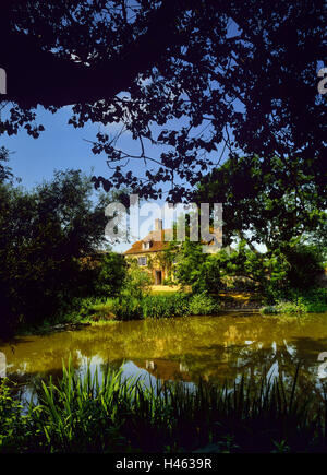 Charlestone ferme. Firle. East Sussex. L'Angleterre. UK Banque D'Images