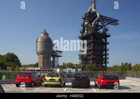 Allemagne, Sarre, Neunkirchen, monument industriel, ancienne zone de refuge, Banque D'Images