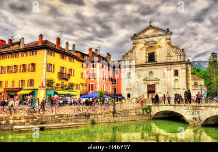 Église de St François de Sales à Annecy - France Banque D'Images