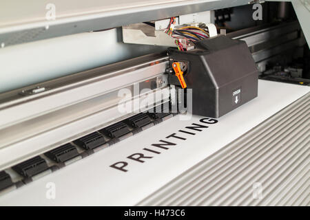 En plein air de haute qualité imprimante flock imprimable ecosolvant flock imprimable Banque D'Images