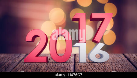 Image composite de nouveau sur l'ancien Banque D'Images