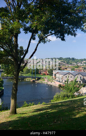 Quai d'Exeter, Devon, UK Banque D'Images