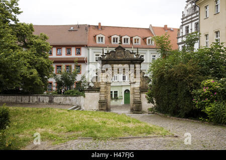 En tissu à bouilloire's Gate à Meißen, Banque D'Images