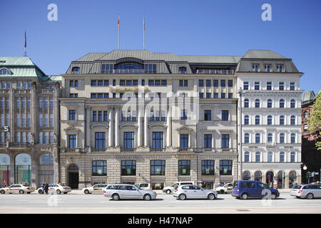 Allemagne, Hambourg, l'ancienne Dresdner Bank à Jungfernstieg, Banque D'Images