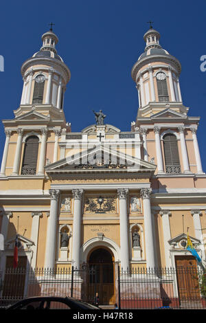 L'Amérique du Sud, Chili, Santiago du Chili, Basilique de la Merced, Banque D'Images