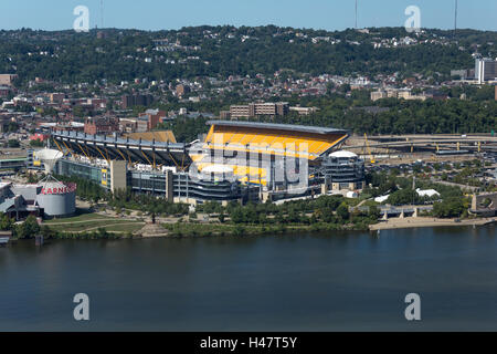 HEINZ STADIUM (©POPULEUSE/HOK SPORT ÉVÉNEMENT LIEU 2001) RIVIÈRE OHIO PITTSBURGH PENNSYLVANIA USA Banque D'Images