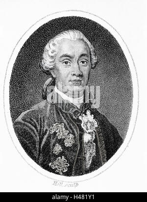 Georges-Louis Leclerc, Comte de Buffon (1707-88) Banque D'Images