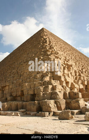 L'Afrique du Nord Egypte pyramides de Gizeh pyramide de Khéops pyramide ...