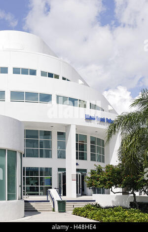 Politique de Miami Beach, la cour de Washington Avenue, Miami South Beach, genre de déco, Florida, USA, Banque D'Images