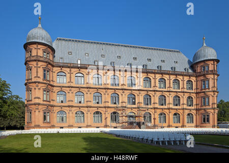 Allemagne, Bade-Wurtemberg, Karlsruhe, verrouiller la prairie, Banque D'Images