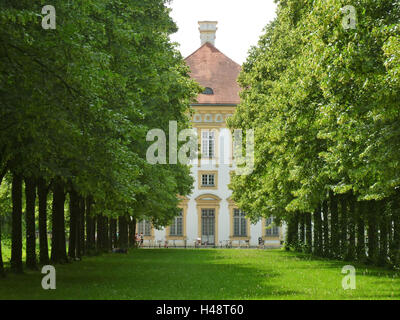 L'Allemagne, la Haute-Bavière, crème tanche home, New Castle, pavillon d'angle, Banque D'Images