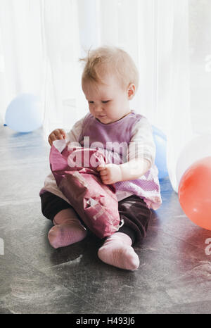 Bebe 1 An D Anniversaire Photo Stock Alamy