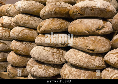 Pain, loafs de pain, lots, Banque D'Images