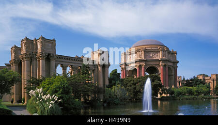 Palace of Fine Arts, San Francisco, California, USA Banque D'Images