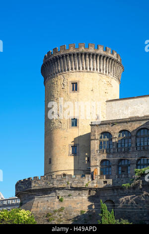 Le Castel Nuovo, Naples, Italie. Banque D'Images