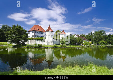 Allemagne, Berlin, Munich, Obermenzing, Château Blutenburg, Banque D'Images